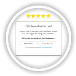 Mit EasyReviews Bewertungen sammeln